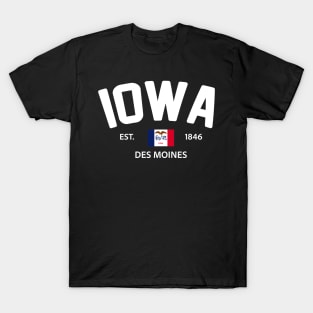 Iowa Collegiate Preppy T-Shirt